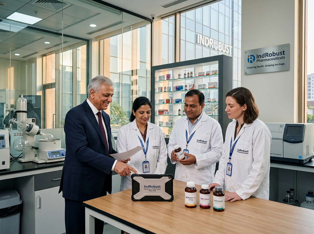 IndRobust Pharmaceuticals Journey and Founding Story